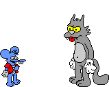 Itchy & Scratchy Mail (animated gif)